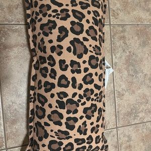 Cheetah target throw pillow